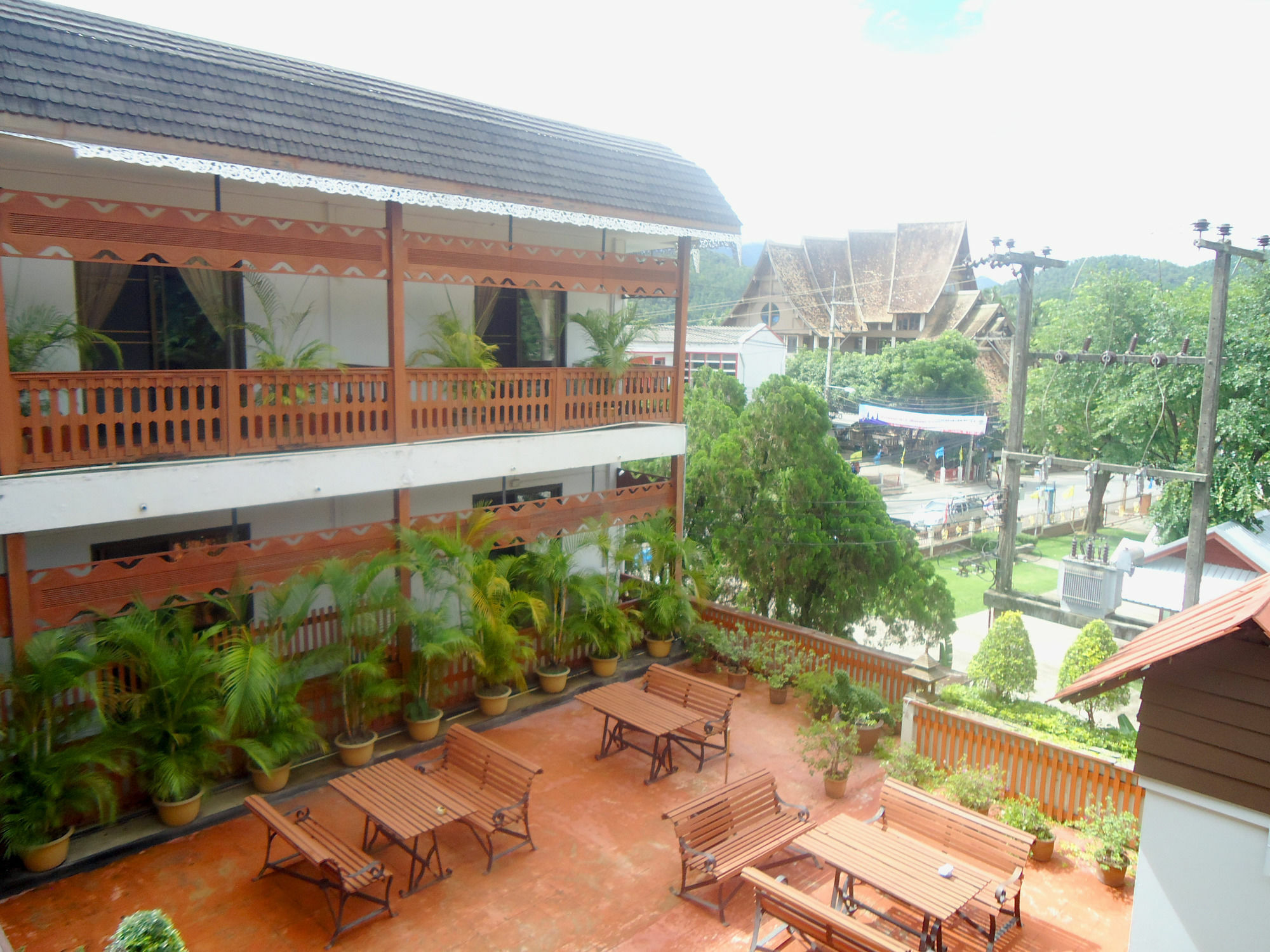 מאה הונג סון Baiyoke Chalet Hotel מראה חיצוני תמונה